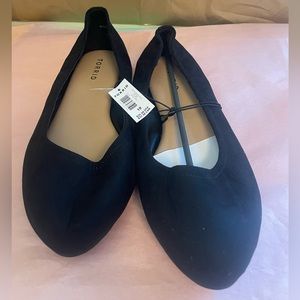 Torrid 10 black scrunch ballet flats